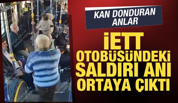 Arnavutköy'de 1 kişinin öldüğü İETT otobüsündeki kavga kamerada