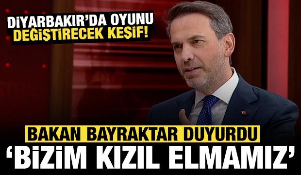 Bakan Bayraktar canlı yayında "Diyarbakır'da oyunu değiştirecek keşif" diyerek duyurdu!
