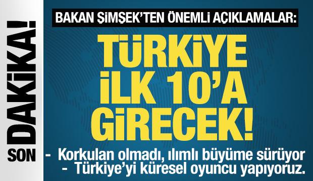 Bakan Şimşek: Türkiye savunma sanayi ihracat liginde ilk 10'a girecek!