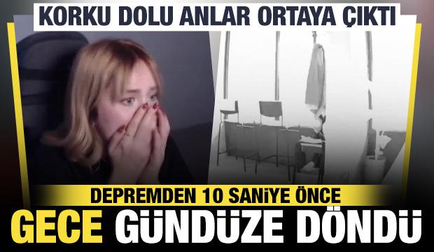 Balıkesir’deki 6,1’lik deprem anları kameralara yansıdı