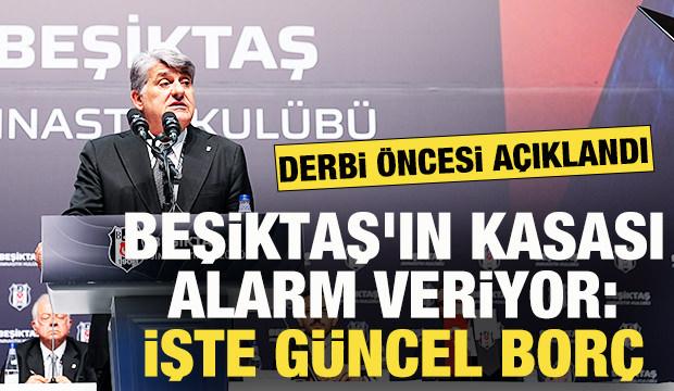 Derbi öncesi açıklandı! Beşiktaş'ın kasası alarm veriyor: İşte güncel borç 
