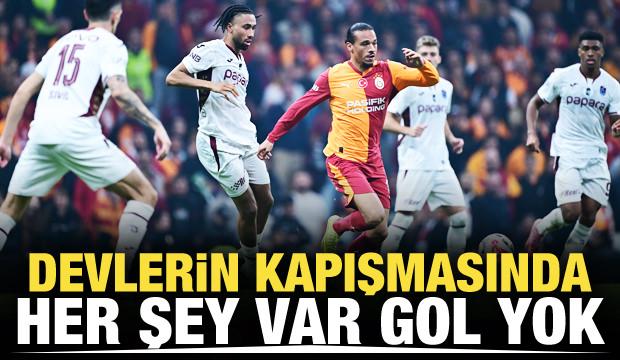 Devlerin kapışmasında her şey var gol yok!