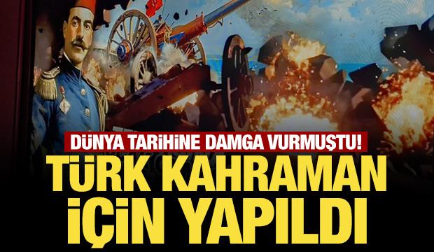 Dünya tarihine damga vuran Türk kahramanına anıt! İlk defa uçak gemisi batırmıştı