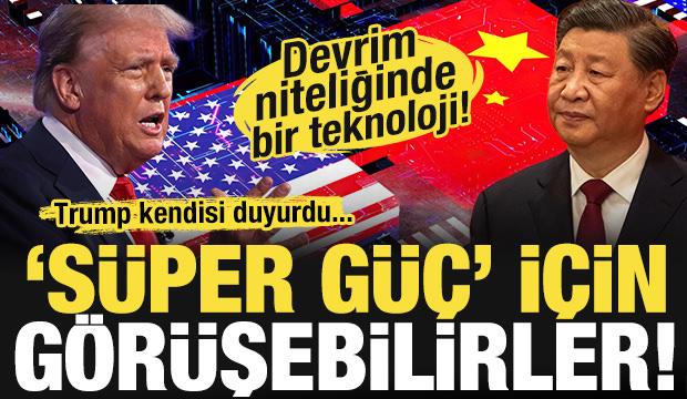 Dünyada devrim oluşturacak: Trump ve Jinping 'süper çip' için bir araya gelebilir!