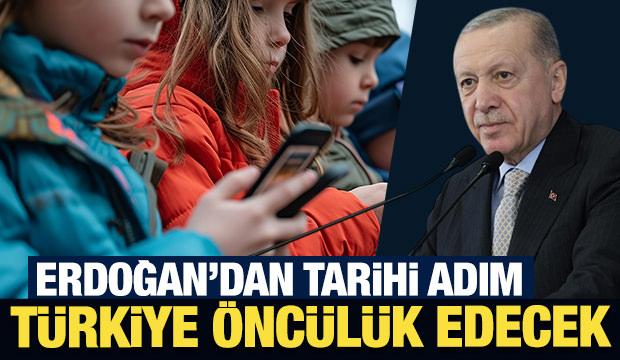 Erdoğan'dan tarihi adım: Türkiye öncülük edecek