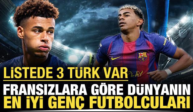 Fransızlara göre 'En İyi 10 Genç Futbolcu': Listede 3 Türk var