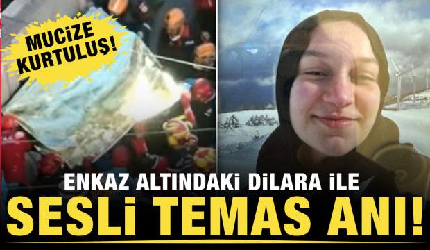 Gebze'deki enkazın altından kurtarılan Dilara'nın çığlığı böyle yükseldi