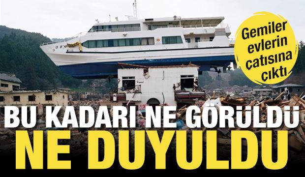 Gemiler evlerin çatılarına bindi! İşte tarihin en büyük depremleri...