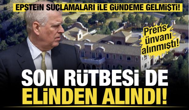İngiliz Prensin ünvanı elinden alınmıştı! Suçlamalar nedeniyle son rütbesi de alındı! 