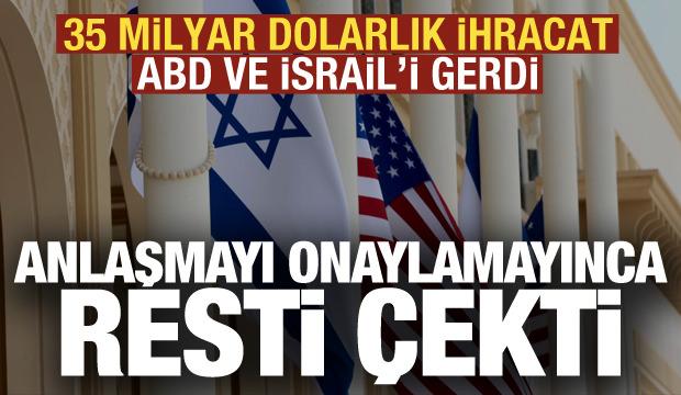 İsrail'e ABD baskısı! Anlaşmayı onaylamayınca resti çekti