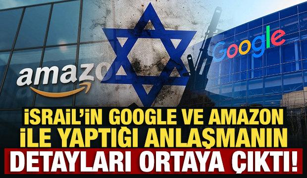 İsrail’in Google ve Amazon ile yaptığı anlaşmanın detayları ortaya çıktı!