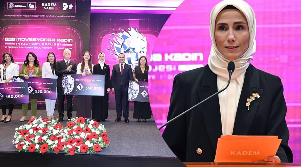 KADEM’in “İnovasyonda Kadın Projesi”nde ödüller sahiplerini buldu!