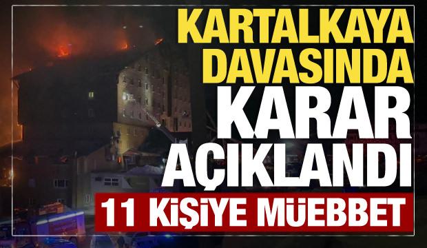 Kartalkaya davasında karar açıklandı: 11 kişiye ağırlaştırılmış müebbet hapis