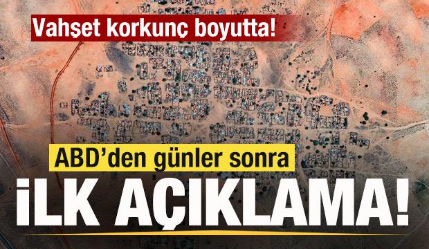 Korkunç vahşet! ABD'den son dakika Sudan açıklaması