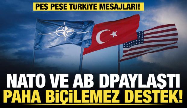 NATO ve ABD'den Türkiye mesajı... 29 Ekim'de 'sarsılmaz destek' vurgusu!