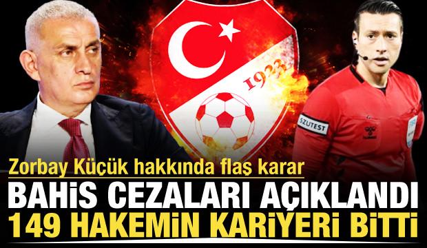PFDK resmen açıkladı! Hakemlerin bahis cezaları belli oldu