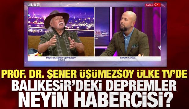 Prof. Dr. Şener Üşümezsoy: Sındırgı'da iki fay kırıldı, sıcak su vanası açıldı
