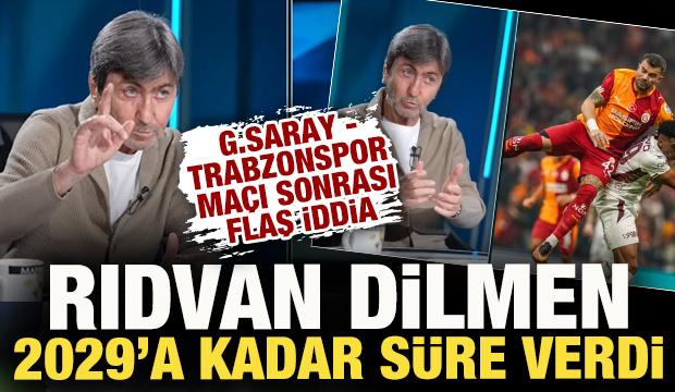 Rıdvan Dilmen'den G.Saray-Trabzonspor maçı sonrası olay iddia: 2029'a kadar süre verdi