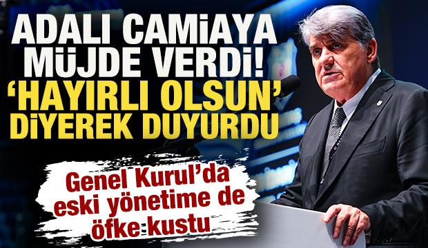Serdal Adalı'dan camiaya müjde! 'Hayırlı olsun' diyerek duyurdu