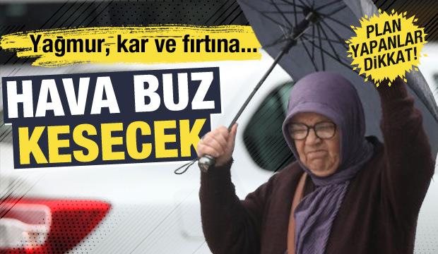 Sıcaklıklar 8 derece birden düşecek! Meteoroloji'den 29 Ekim'de sağanak ve fırtına uyarısı