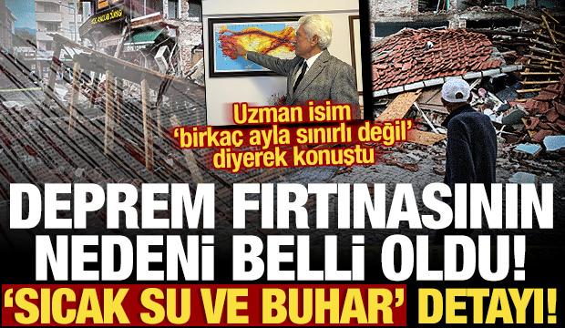 Sındırgı'daki deprem fırtınasının nedenini açıkladı: Sıcak su detayı! Tesadüf değilmiş