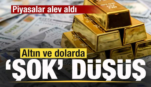 Son dakika! Altın ve dolarda şok düşüş!