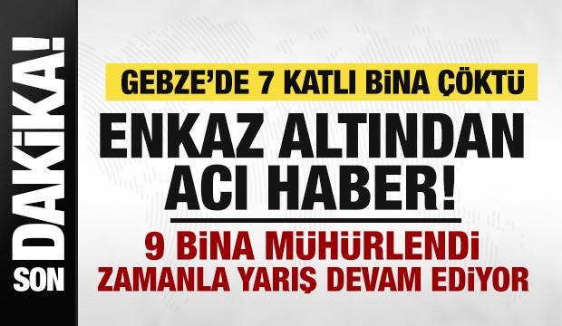 Son dakika: Gebze'de 7 katlı bina çöktü! Enkaz altında kalanlar için zamanla yarış