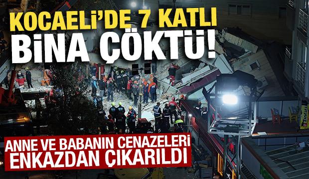 Son dakika: Gebze'de 7 katlı bina çöktü! Yıkılan binadan bir kişi sağ olarak çıkarıldı