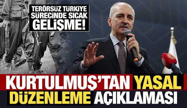 Son Dakika: Kurtulmuş'tan yasal düzenleme açıklaması!