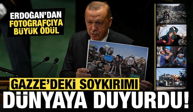 Soykırımı dünyaya göstermişti: Erdoğan'dan fotoğrafçıya büyük ödül!