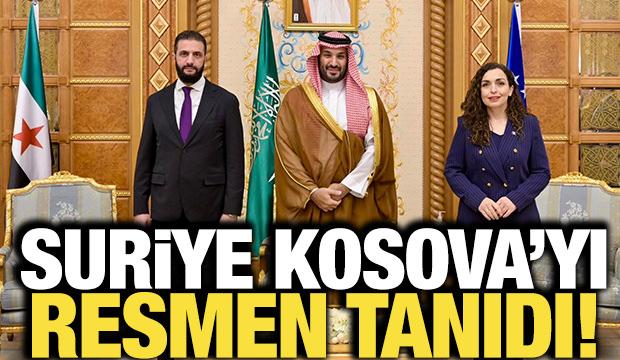 Suriye, Kosova'yı resmen tanıdı
