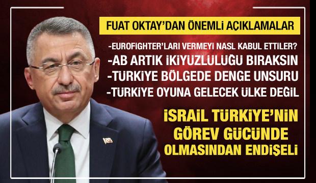 TBMM Dışişleri Komisyonu Başkanı Fuat Oktay'dan önemli açıklamalar