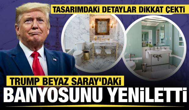 Trump'tan Beyaz Saray’da yenileme: Lincoln banyosunu baştan aşağı yaptırdı