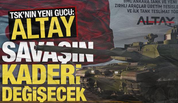 TSK’nın yeni gücü: Altay tankı, savaşın kaderini değiştirecek