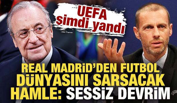 UEFA şimdi yandı! Real Madrid'den futbol dünyasını sarsacak hamle: Sessiz devrim