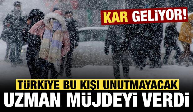 Uzman isim "müjde" vererek açıkladı: Türkiye unutamayacağı bir kış mevsimine giriyor!