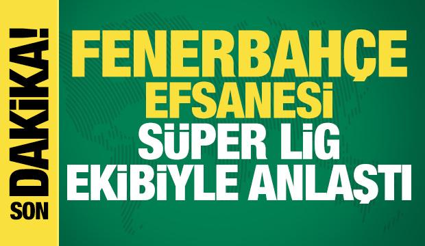 Fenerbahçe efsanesi Süper Lig ekibiyle anlaşmaya vardı