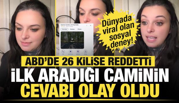 ABD'de "Aç bebeğim var" dedi, 26 kilise reddetti, ilk aradığı caminin cevabı viral oldu