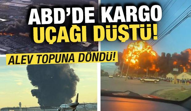 ABD’de UPS kargo uçağı düştü!