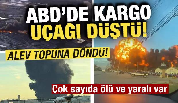 ABD’de UPS kargo uçağı düştü!
