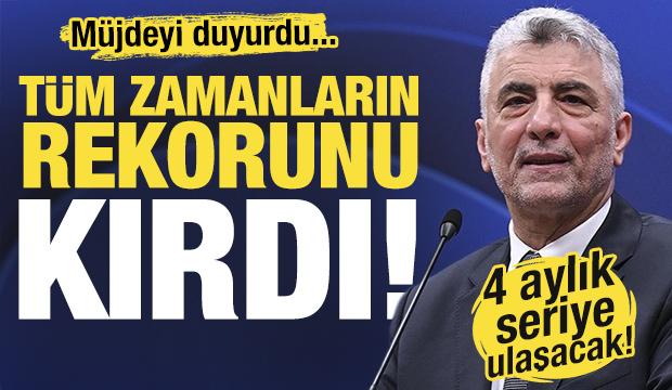 Bakan Bolat: Ağustos ayı cari hesap 5.5 milyar dolar ile tüm zamanların rekorunu kırdı!