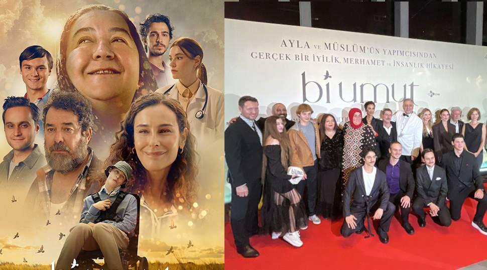 'Bi Umut' filminin galası gerçekleşti! 'Bi Umut' Gülsüm Kabadayı'nın gerçek hikayesini işliyor