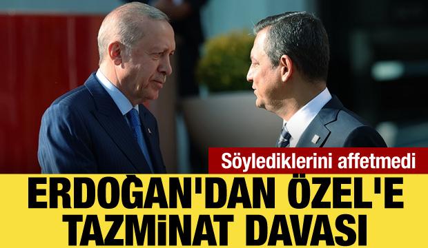 Cumhurbaşkanı Erdoğan'dan Özgür Özel'e 500 bin TL'lik tazminat davası