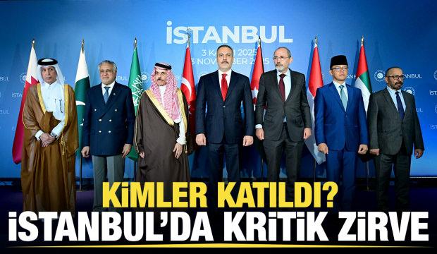 Dışişleri Bakanı Fidan'ın ev sahipliğindeki Gazze konulu toplantı başladı