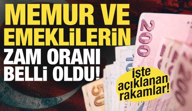Enflasyon farkına göre 2026 memur ve emekli maaşı zammı belli oldu!