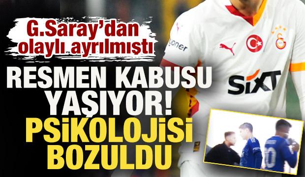 Galatasaray'dan olaylı ayrılmıştı! Resmen kabusu yaşıyor: Psikolojisi bozuldu