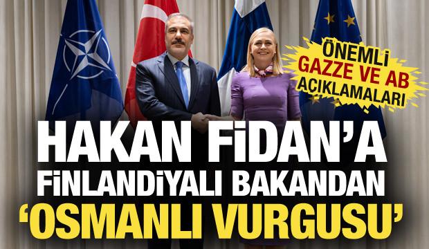 Hakan Fidan Finlandiya ziyareti sonrası açıklamalarda bulundu