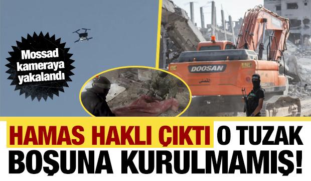 Hamas haklı çıktı! O tuzak boşuna kurulmamış... İsrail İHA’ları kameraya yakalandı