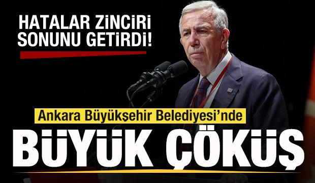 Hatalar zinciri sonunu getirdi! Ankara Büyükşehir Belediyesi’nde büyük çöküş!