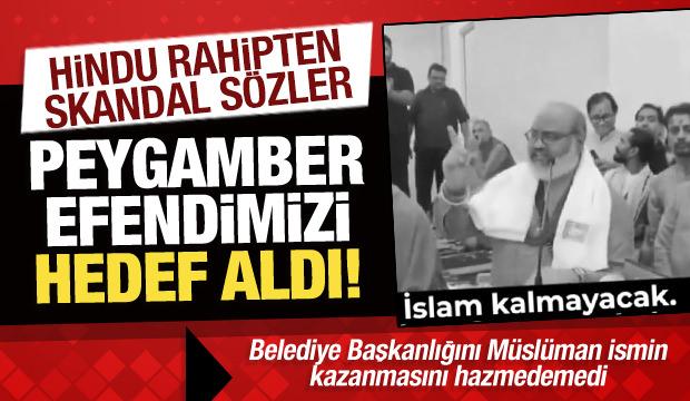 Hindu rahip peygamber efendimizi hedef aldı!